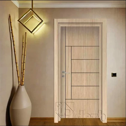 درب اتاقی تمام ضد آب از جنس پلی وود مدل dm-114