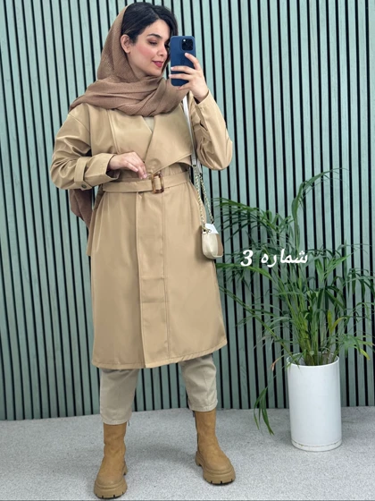 بارانی ضد آب بلند ( دارای ایراد جزئی )