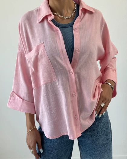 شومیز  آستین برش یارا   کد 500431