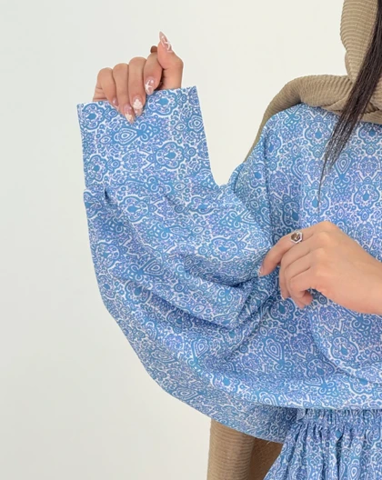 شومیزدامن مینا(58)کد:5574