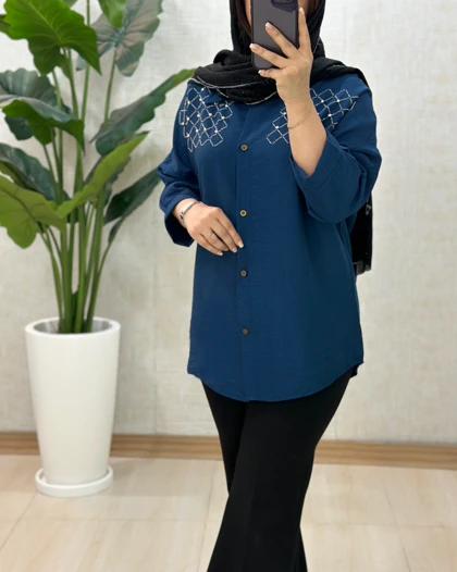 C059- تونیک نگین لوزی
