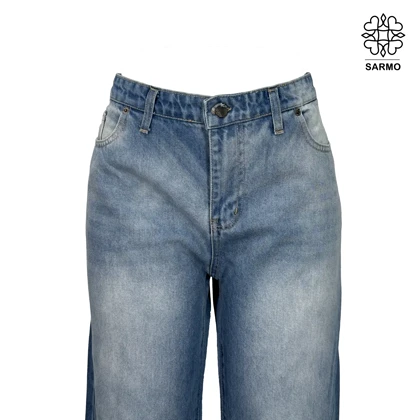 شلوار جین زنانه مدل بگ -A1