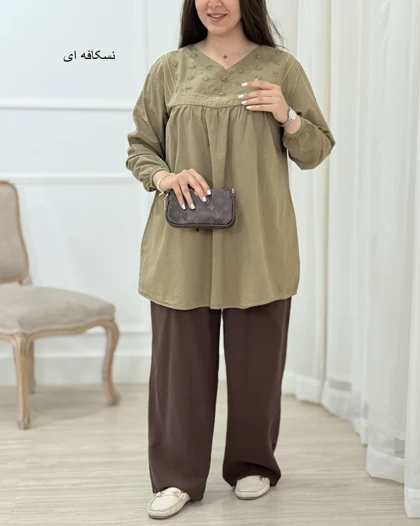 تونیک مانتویی زنانه خورشید 1696
