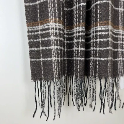 شال پاییزه موهر چهارخانه لمه 20507