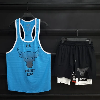 ست رکابی میراژ راک و شلوارک کشاله دار راک