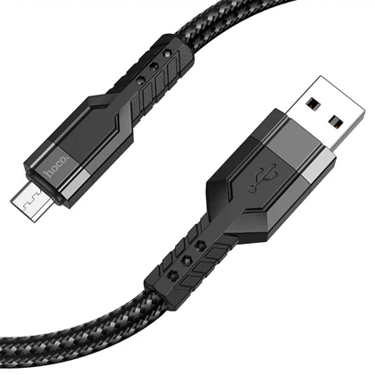 کابل میکرو یو اس بی هوکو HOCO مدل U110 جریان 2.4 آمپر 1.2 متر