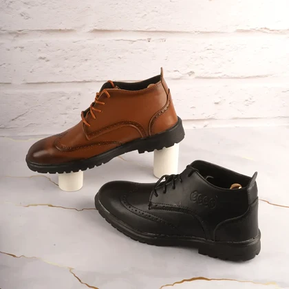 نیم بوت مردانه COCO مشکی مدلSalivanویژه