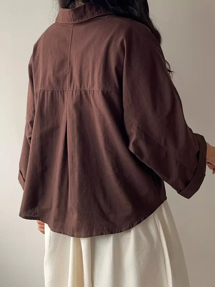 شومیز جلو گره