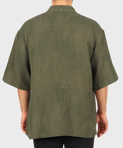 پیراهن باکسی مردانه آستین کوتاه 2683