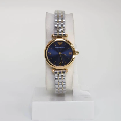 ساعت مچی زنانه امپریو آرمانی Emporio Armani 303 تمام استیل با قفل پروانه ای