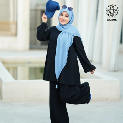 تونیک و شلوار ونوس مشکی