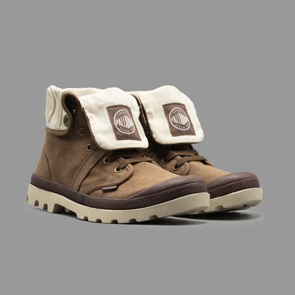پالادیوم بگی قهوه ای/کرم Palladium Pallabrousse Baggy Brown/Cream