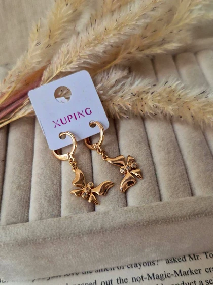 گوشواره پروانه آویز ژوپینگ M30