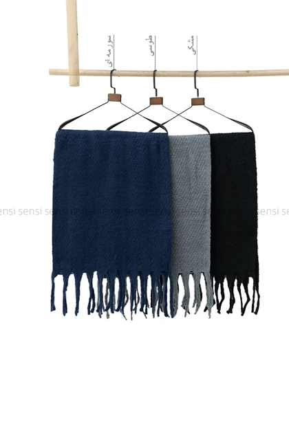 شال بافت بوکله موهری کد1004606