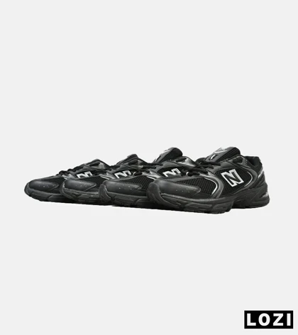 کفش کتانی مردانه و زنانه مشکی NEW BALANCE 530 مدل 3141