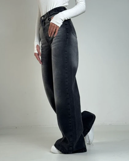 شلوار  بگ ذغالی کد 1000200