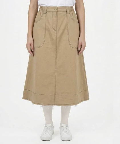 دامن کتان نگار