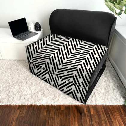 کاناپه تخت شو یک نفره زیگزاگ مدل M1038