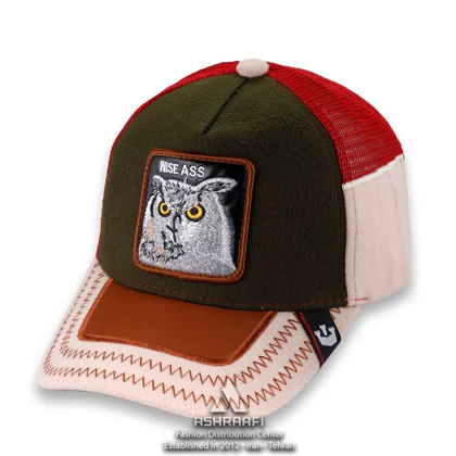 کلاه گورین طرح جغد Trucker Cap HA4