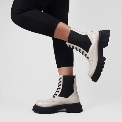 کفش نیم بوت زنانه مدل 0168_Boots