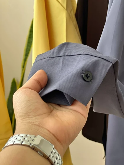 شومیز مانتویی کرپ کد 1767