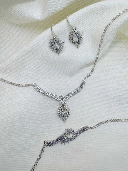 سرویس کامل برند شین مدل «اشک الماس» | نسخه سیلور (رادیوم) با گارانتی 1 ساله