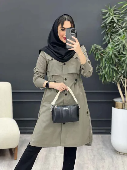 مانتو ژیله جیب نما هلیا
