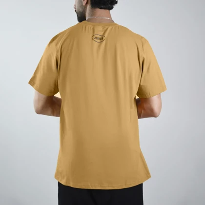 تیشرت ورزشی مردانه جردن مدل Mub-0703 خردلی