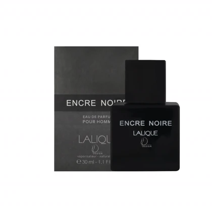 ادوپرفیوم مردانه هلثی دیزاین مدل لالیک انکر نویر Lalique Encre Noire حجم 30 میلی لیتر طرح مارک
