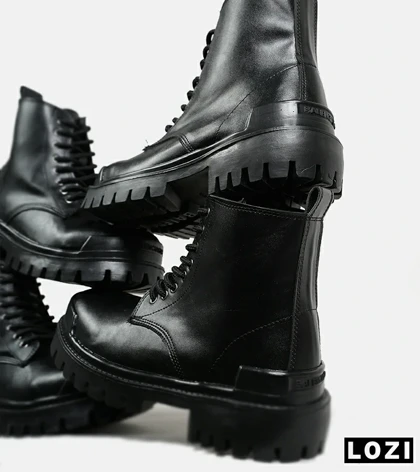 بوت مردانه مشکی BALENCIAGA