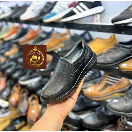 کالج مردانه چرم طبیعی و طبی مدل softi