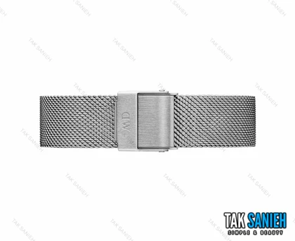 ساعت دنیل ولینگتون زنانه بند حصیری سیلور سفید Daniel-2500-L