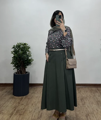 ست بلوز و دامن هما 5 کد 2600