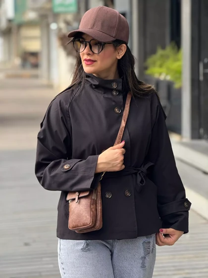 بارانی آستردار طرح برشکا