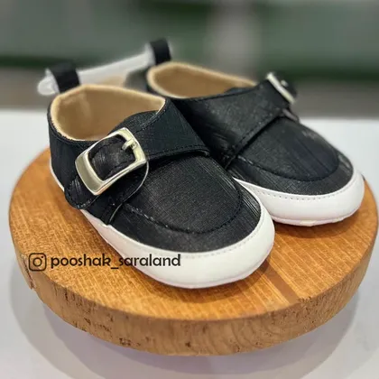 پاپوش نوزاد پسرانه کلاسیک