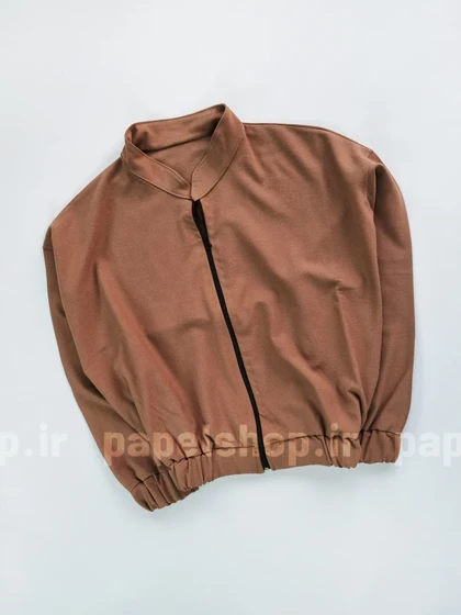 بامبر ساده جلو زیپ