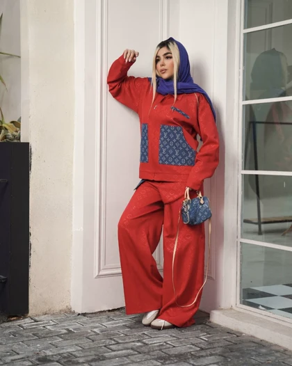 ست دخترانه کت و شلوار بگ لوویتون