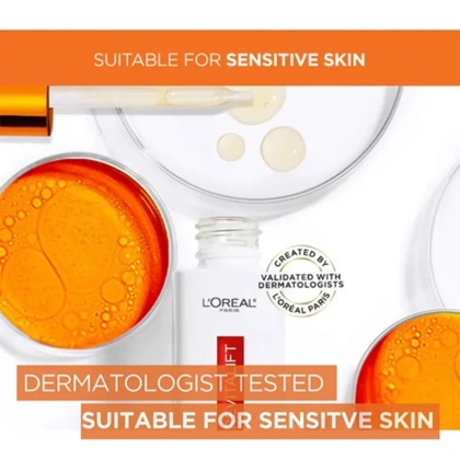 سرم روشن‌کننده لورآل, مدل Revitalift Clinical حاوی ویتامین C و هیالورونیک اسید حجم 30 میلی‌لیتر