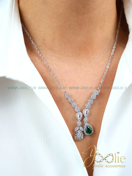 نیم ست جواهری زنانه کد S5108