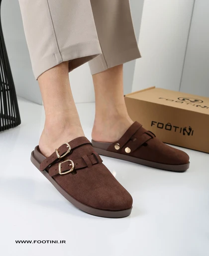 دمپایی جلو بسته سگک دار KVI