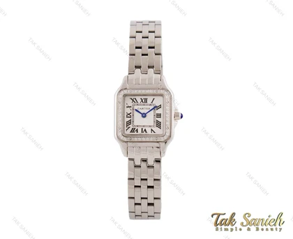 ساعت کارتیه Panthere زنانه سایز اسمال نگین‌دار Cartier-3802-L