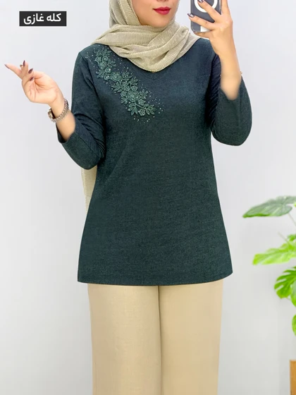 بلوز ویسکوز لیدرا کد 2254835