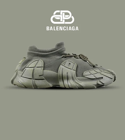 کفش کتانی مردانه سبز BALENCIAGA مدل 7493