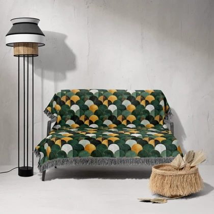 شال مبل ریش دار classic 368
