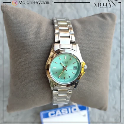 ساعت سیلور صفحه رنگی کلاسیک کاسیو زنانه کد cw10004