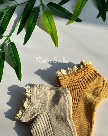 جوراب مچی لبه گیپوری