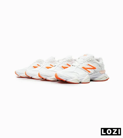 کفش کتانی زنانه سفید نارنجی NEW BALANCE 9060