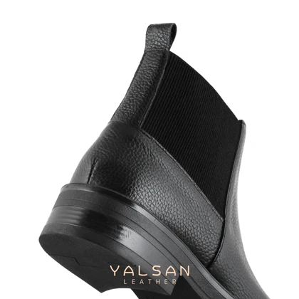 نیم بوت مردانه چرم یلسان مدل وکتور کد 584-MC