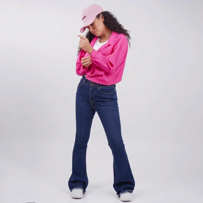 جین بوت کات سرمه ایی