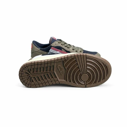 کفش کتانی زنانه مدل نایکی ترویس زیتونی Nike travis